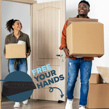 Load image into Gallery viewer, Large Big Rubber Door Stopper Made In USA - Door Stop Wedge for Carpet, Tile, Concrete Floor, Tall Door Stoppers for Bottom of Door - Heavy Duty for Commercial & Home - 6.5 x 2.75 x 1.9 Inches - Black