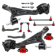 Load image into Gallery viewer, Suspension Dudes 18 PC Front Lower Control Arm, Front/Rear Sway Bar Link & Inner/Outer Tie Rod Suspension Kit, Code Red USA‑Made Bushings FITS Accord 2013-2017, RK642509 RK642517
