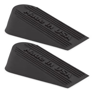 Rubber Door Stopper - Door Stop Wedge for Carpet, Tile, or Concrete Floor, Large Door Stoppers for Bottom of Door - Heavy Duty Door Stoppers for Commercial & Home Use - 6 x 2.75 x 2.25 Inches